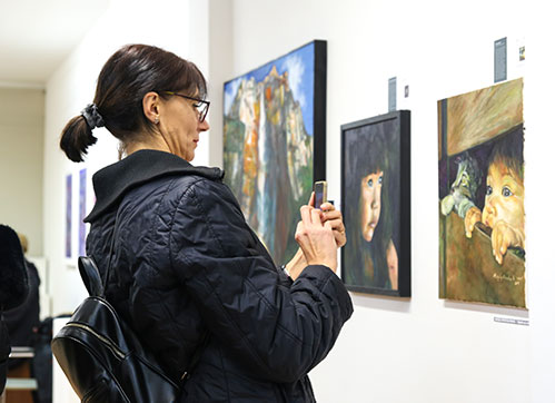 “Secondi in mostra” collective exhibition 2020 – Galleria De Marchi, Bologna